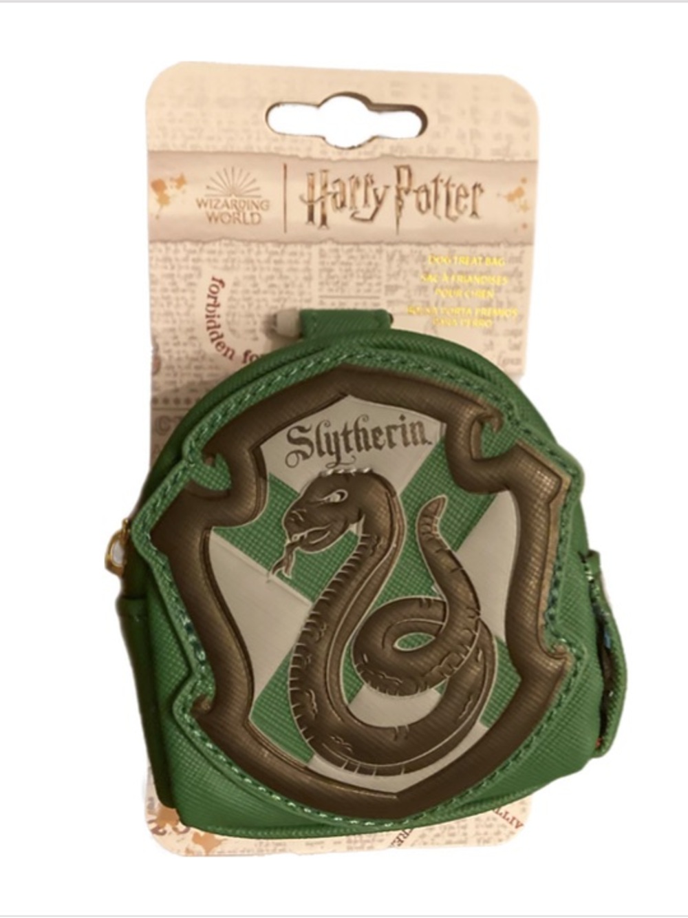 Loungefly Harry Potter Slytherin Dog Pet Treat Bag - Picture 2 of 5